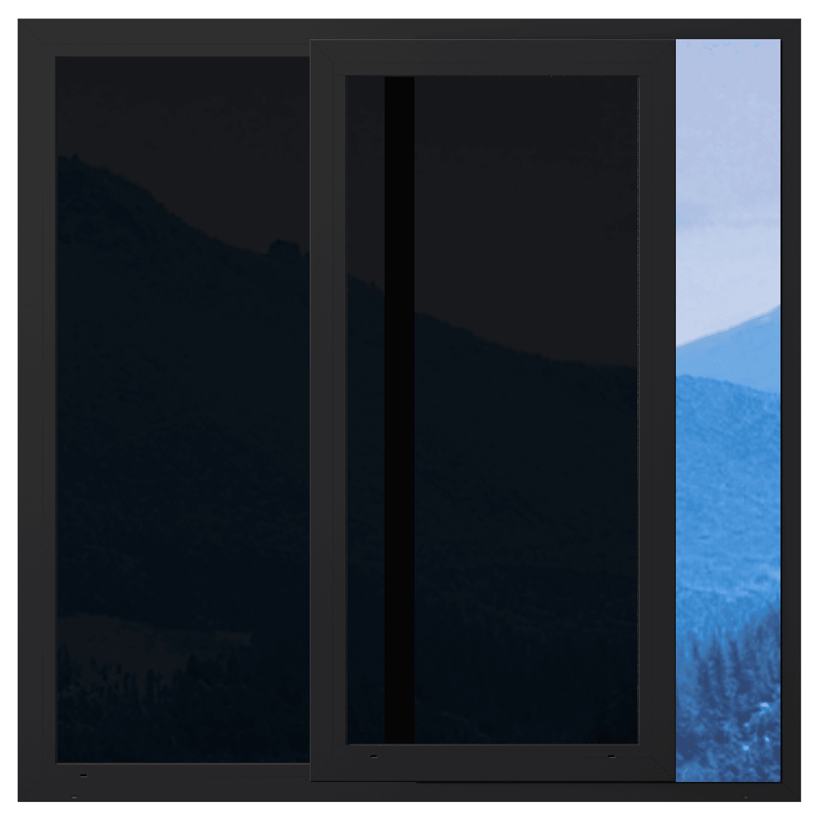 Tinted Window Film (5% VLT)