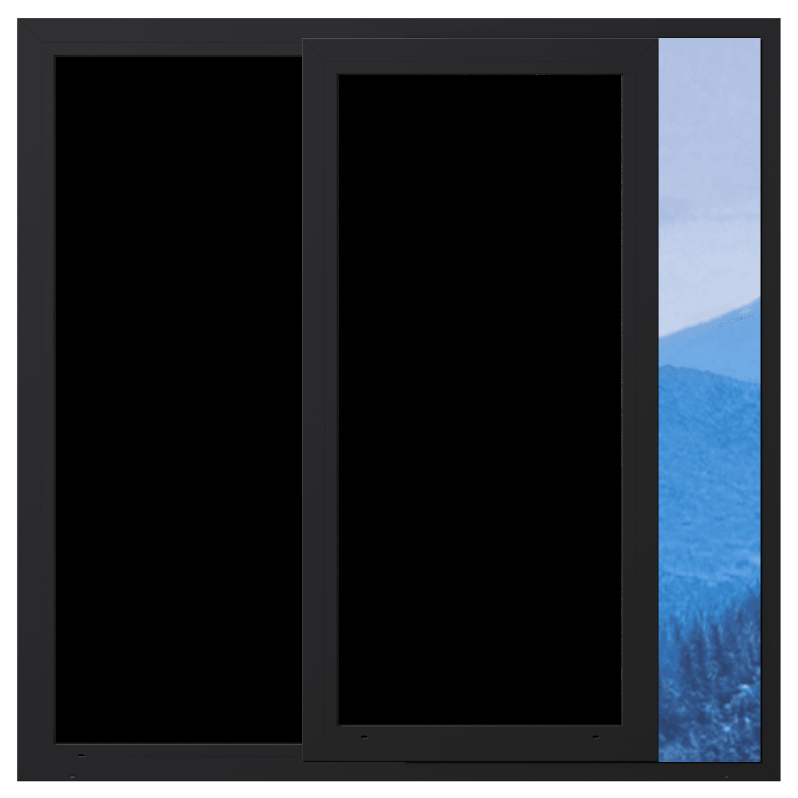 Tinted Window Film (Blackout)