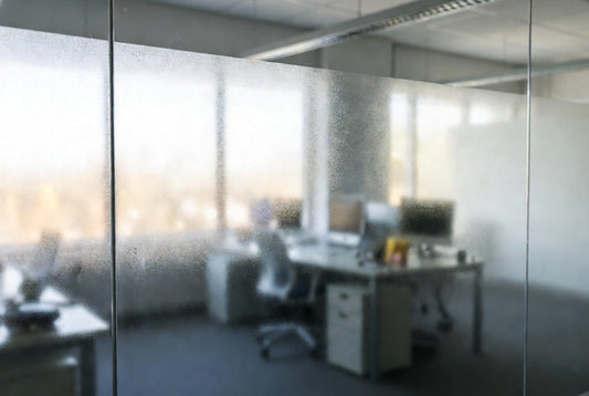 What Are Window Films for Office Privacy? Frosted Vinyl, Decorative Glass, and Logo Film Explained