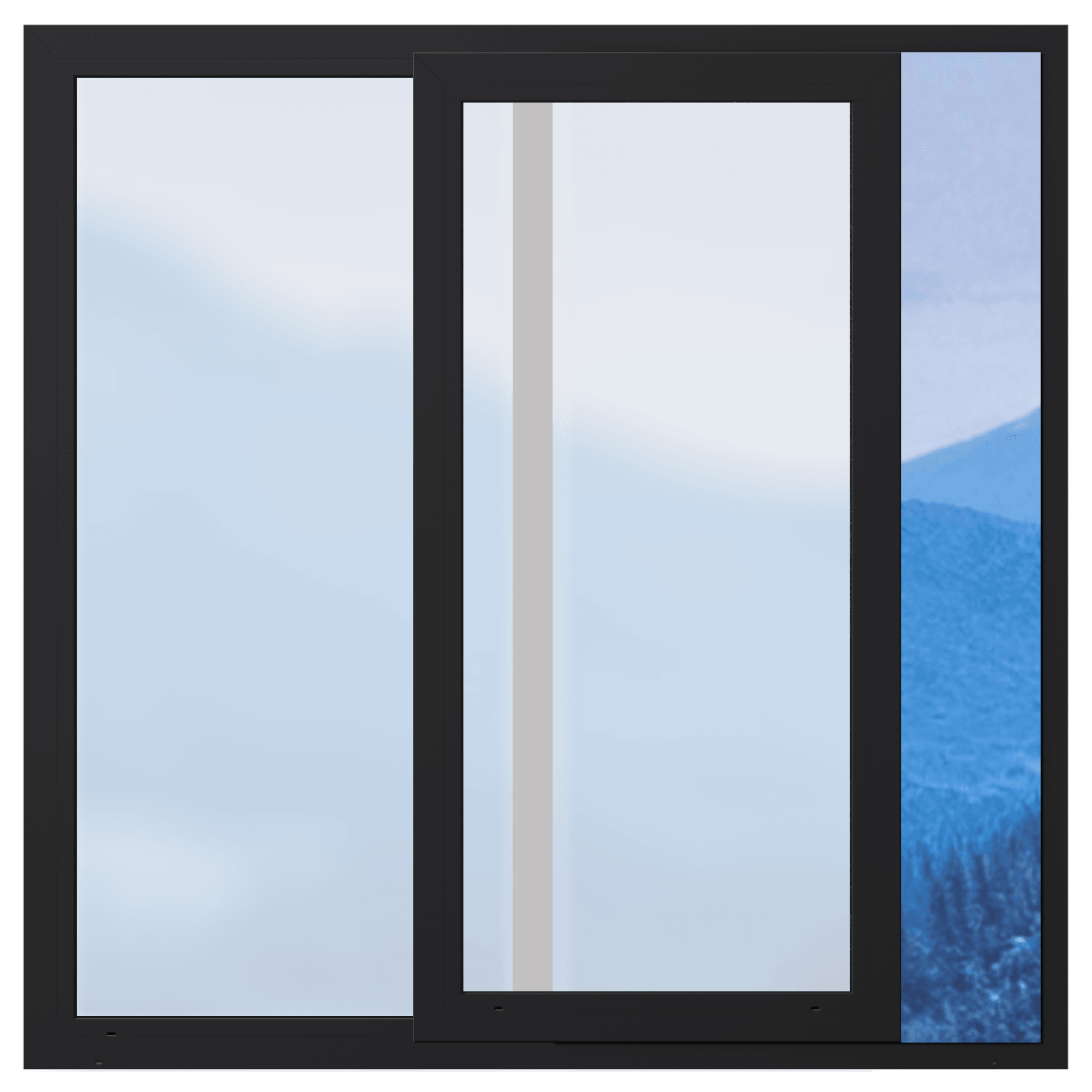 Frosted Window Film (Silky Matte)