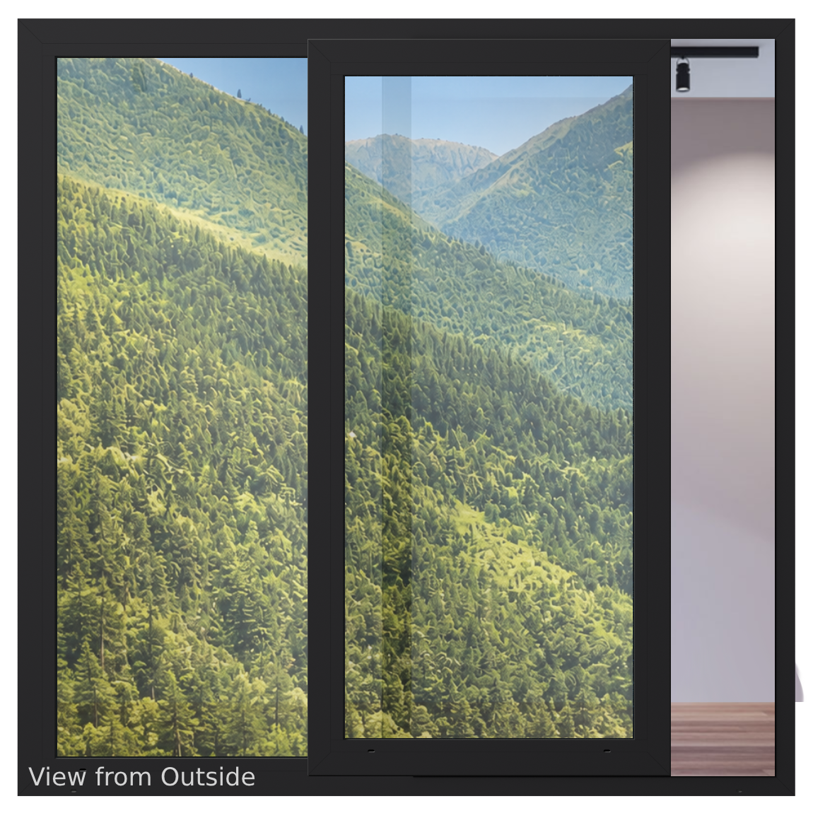One Way Mirror Film (20% VLT)