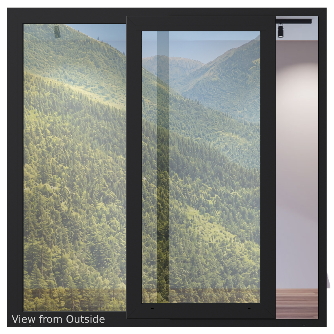 One Way Mirror Film (40% VLT)