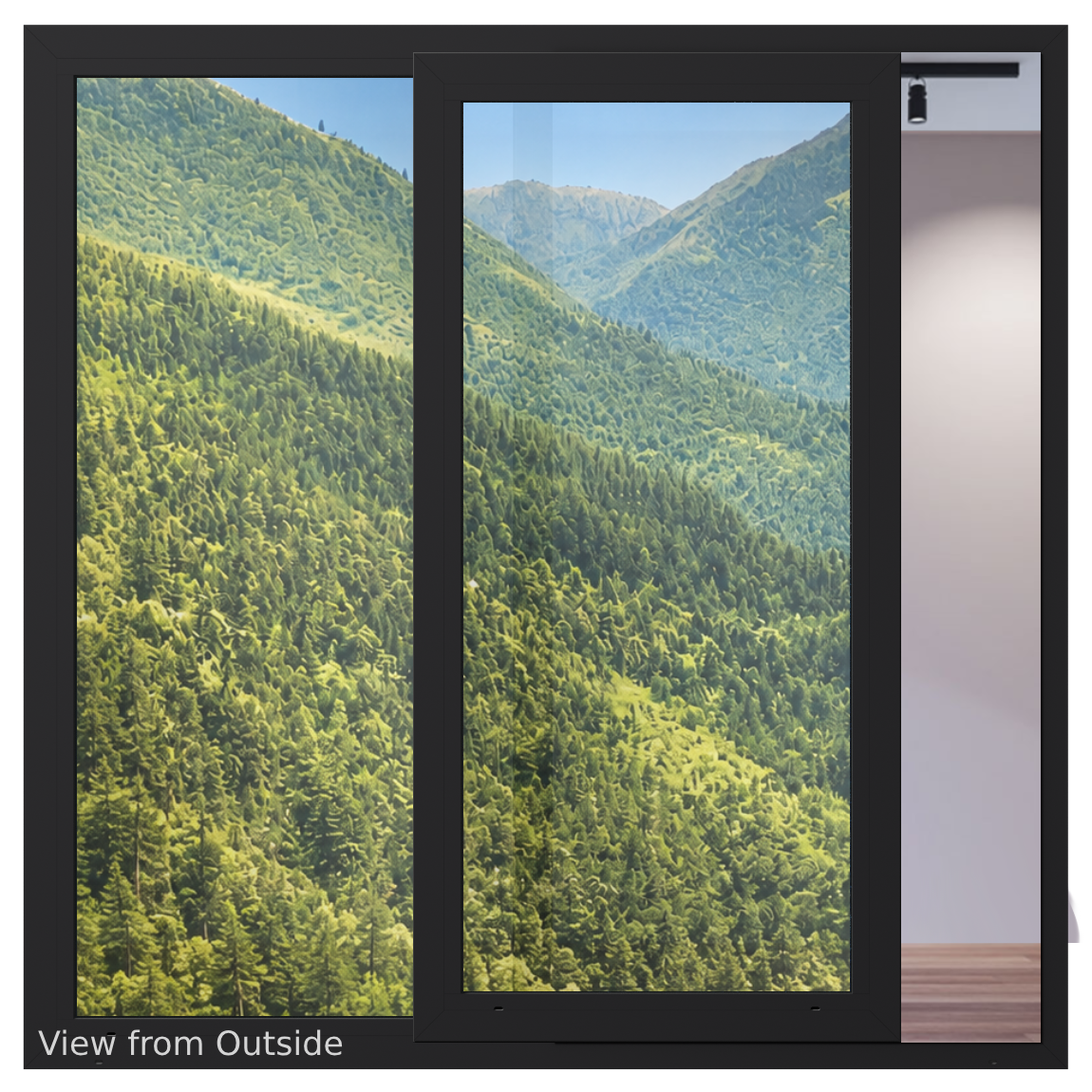 One Way Mirror Film (5% VLT)