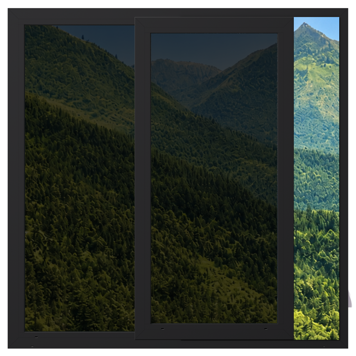 Tinted Window Film (15% VLT)