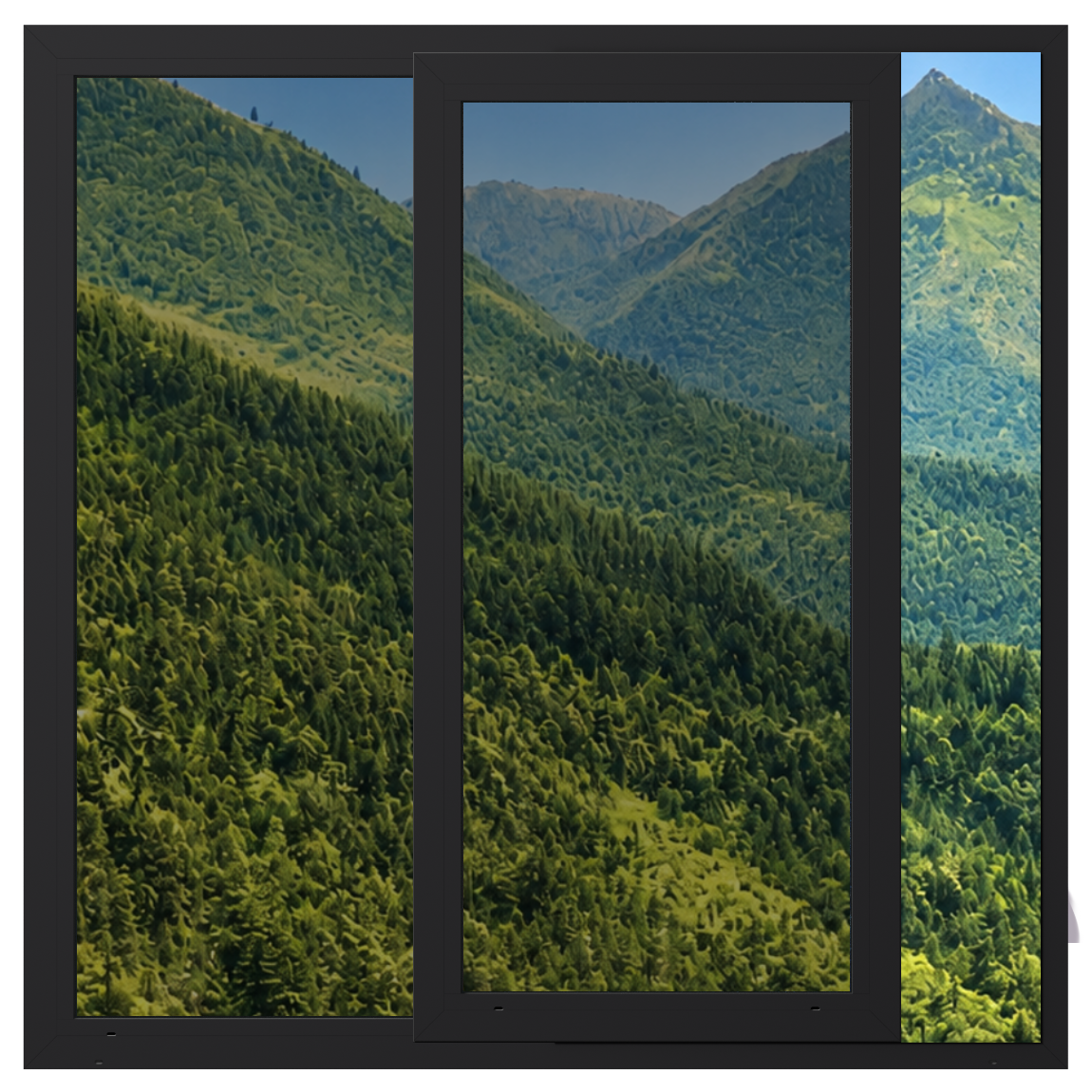 Tinted Window Film (50% VLT)